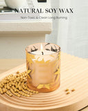 M&amp;SENSE Vanilla Scented Candles, Vegan Soy Candles, Creamy Naturally Scented, 8.1oz 42 - Hour Slow Burning Time, Toxic Free Winter Relaxing Sleep Thanksgiving Christmas Fancy Gift for Home Decor - Homesidy.com