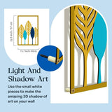 Glamativity 4 Pack Gold Wall Art Decor, Minimalist Single Line Real Metal Wall Art, Womans Body Shape Abstract Wall Art (Gold Classic Style, 17 x 11.8) - Homesidy.com