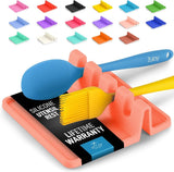 Zulay Kitchen Spoon Rest for Multiple Utensils High Heat - Resistant Silicone Drip Pad, BPA - Free Spoon Holder for Stove Top, Kitchen Gadget Holder for Ladles, Tongs, Cooking Spatula - Makes Great Gift - Homesidy.com