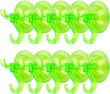 Antimbee 3 Pack Suction Cup Hooks, Clear Suction Cup Hanger, Removable Small Suction Cups for Shower, Bathroom, Glass, Door, Windows, Kitchen - Max Hanging up to 11 lbs on Smooth Surface - Homesidy.com