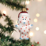 Old World Christmas Rudolph and Clarice Glass Blown Ornament for Christmas Tree, Handcrafted Holiday Decoration, Rudolph Collection - Homesidy.com