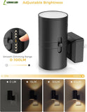 L LOHAS LED Night Light Plug in, Modern Night Lights Plug into Wall, Dusk to Dawn Sensor, Soft White 3000K, 0 - 100LM Adjustable Brightness, Dimmable Night Lights for Hallway Bedroom Stairway, 2 Pack - Homesidy.com