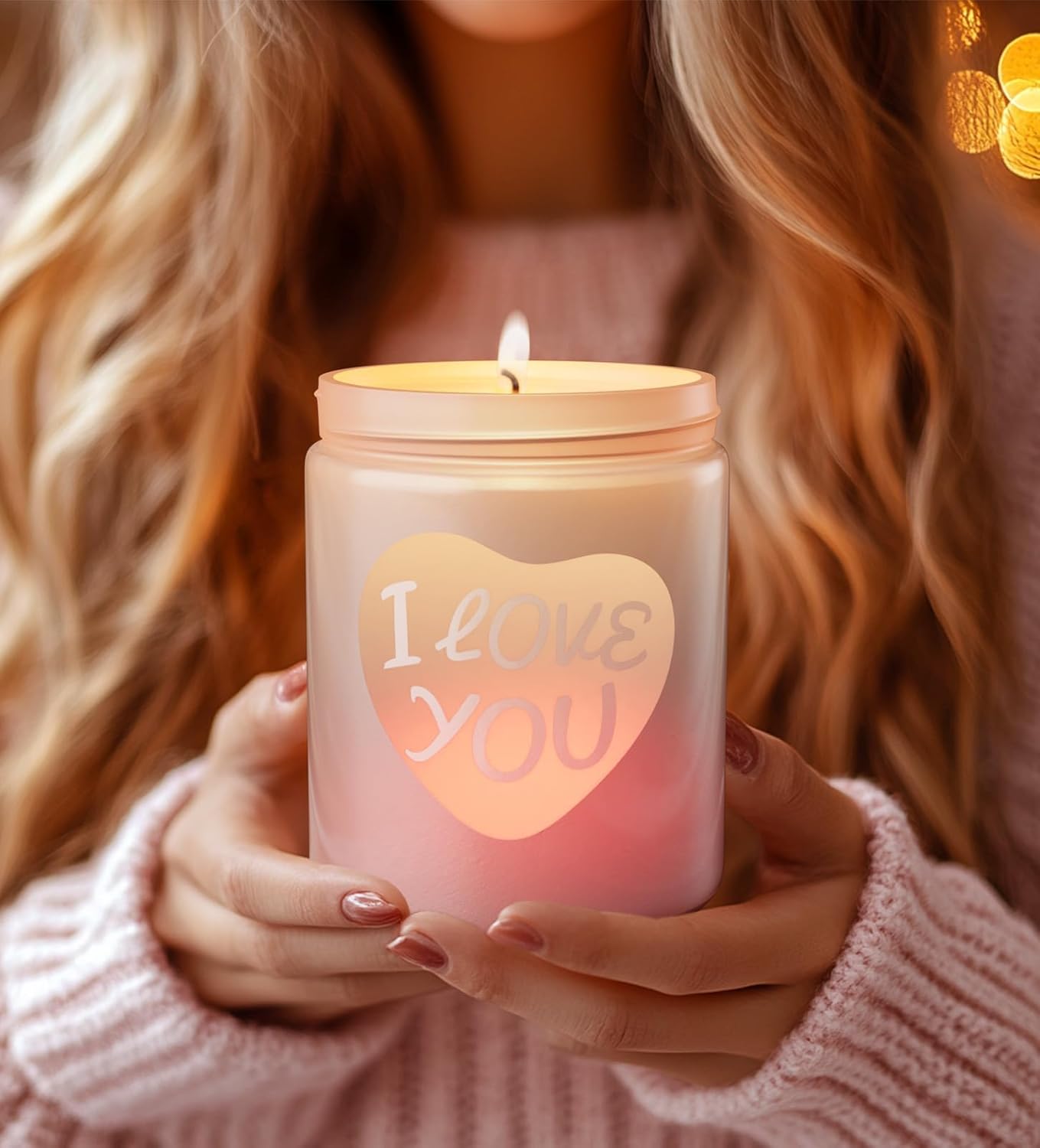 Merry Christmas Candles with Warmer LED, Christmas Decor Gifts Winter Candle with Pine Wood Spice Scents, Cypress Candle Over 40 Hours Burn Time, Home Decorations Indoor, 100% Soy Wax,White - Homesidy.com
