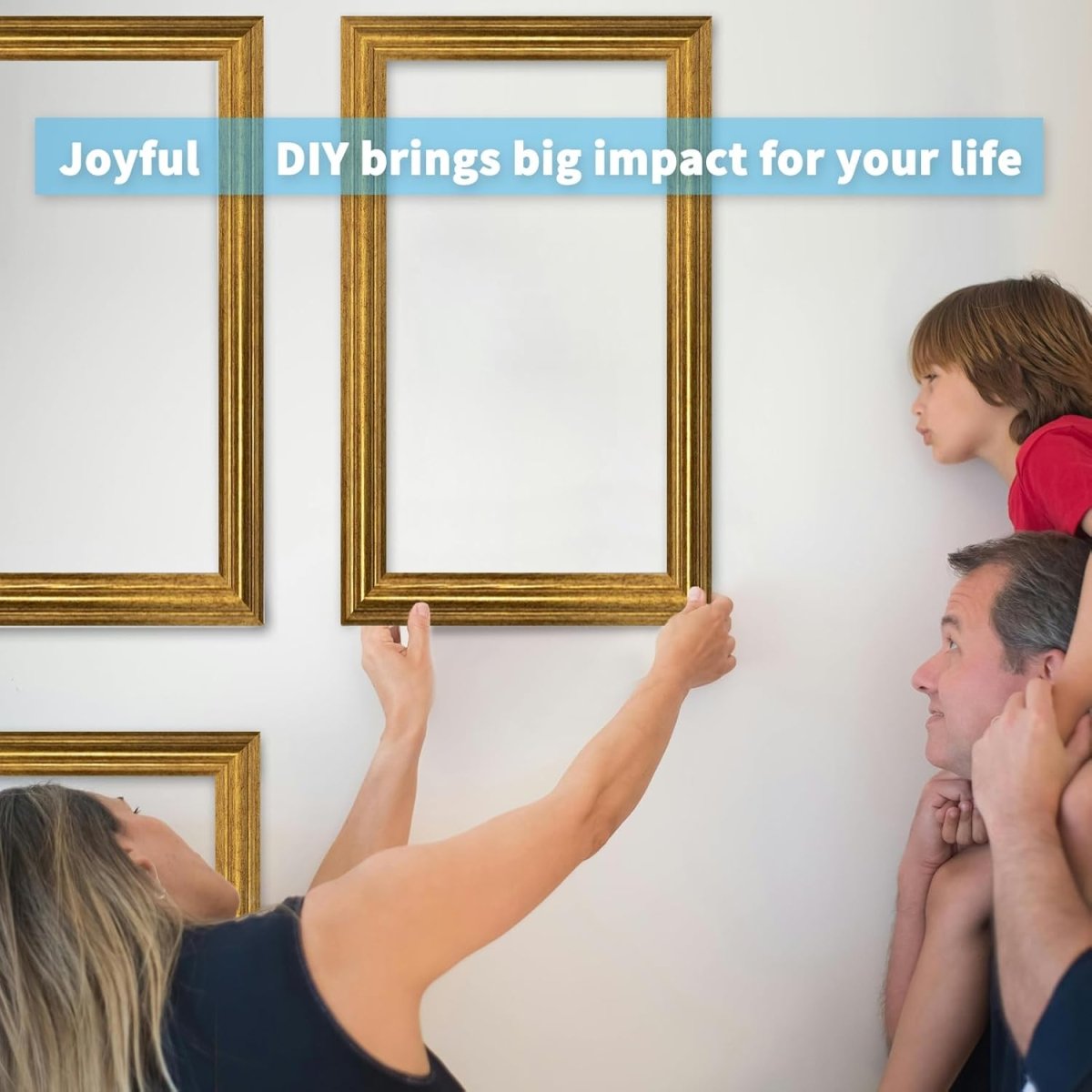 Art3d Pre - Cut Wall Molding Set of 6 pcs, Ready - to - Assemble Wainscoting Panels for Interior Wall Décor Living Room Bedroom Accent Wall - Installed with Glue, 3 Top 3 Bottom - Homesidy.com