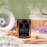 Eucalyptus &amp; Sage Scented Candles,Candles for Home Scented Aromatherapy Candles,Soy Wax Candle Gift for Women Men Amber Jar Candle, 7oz - Homesidy.com