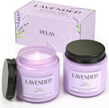 Waxcanpy Scented Candle Gift Set, Soy Candles for Women, Sleep Candles for Home Scented, 2 Pack Aromatherapy Candle for Relaxing, Sleep, Stress Relief &amp; Home Decor - Homesidy.com