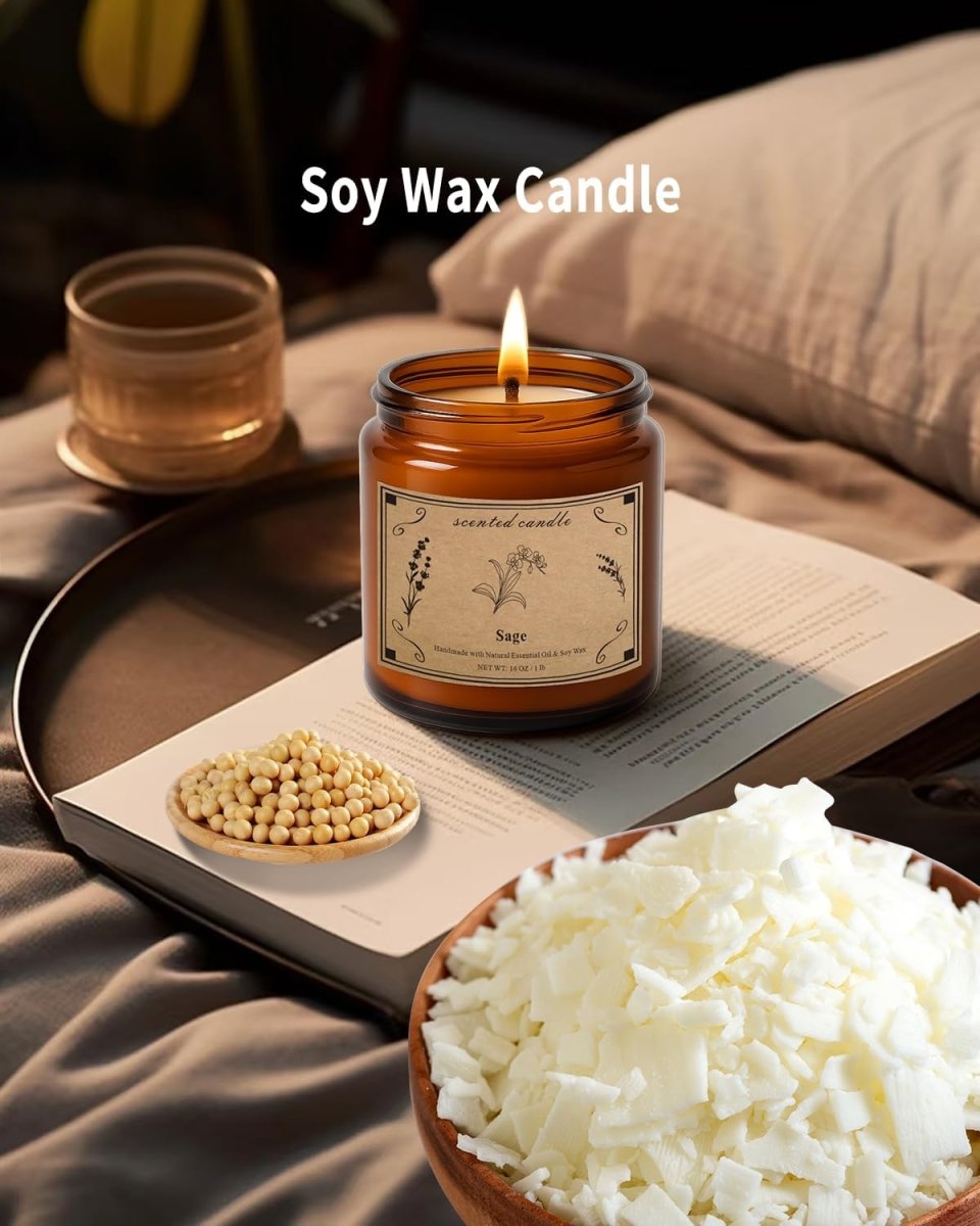 Candles for Home Scented, 16oz Large Soy Wax Lavender Scented Candle, 100 Hour Burn Time, Aromatherapy Candle, Ideal for Christmas, Anniversary, Birthday Gift - Homesidy.com