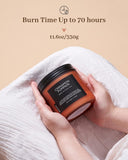 M&amp;SENSE Ode to Winter Soy Candles Strong Scented, 2 Wick Jar Candle 19.4oz 110 Hour Long Lasting, Lavender Sandalwood Organic Natural Aromatherapy Candle Gifts Bedroom Bathroom Home Decor - Homesidy.com