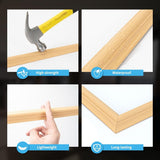 Art3d Pre - Cut Wall Molding Set of 6 pcs, Ready - to - Assemble Wainscoting Panels for Interior Wall Décor Living Room Bedroom Accent Wall - Installed with Glue, 3 Top 3 Bottom - Homesidy.com
