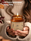 Candles for Home Scented, 16oz Large Soy Wax Lavender Scented Candle, 100 Hour Burn Time, Aromatherapy Candle, Ideal for Christmas, Anniversary, Birthday Gift - Homesidy.com