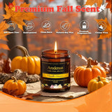 Christmas Candles - Christmas Spice Candle | 7 oz Soy Candles with Warm Cinnamon, Clove &amp; Nutmeg Aroma | Holiday Scented Candle, Cozy Winter Candle Gift for Men &amp; Women - Homesidy.com