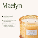 LA JOLIE MUSE Sahara Amber Candle – Bergamot, Clove &amp; Amber | 12 oz Large 2 - Wick Soy Wax Candle | 60 Hours Clean Burn | Gift - Ready for Hosts &amp; Gatherings | Elegant Home Décor - Homesidy.com
