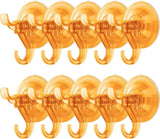 Antimbee 3 Pack Suction Cup Hooks, Clear Suction Cup Hanger, Removable Small Suction Cups for Shower, Bathroom, Glass, Door, Windows, Kitchen - Max Hanging up to 11 lbs on Smooth Surface - Homesidy.com