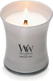 WoodWick Marine Amber Holiday Candle Gifts for Women and Men, 9.7 oz Precious Metals Collection with Crackling Wick - Homesidy.com