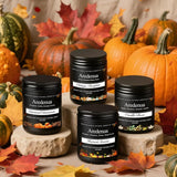 Christmas Candles - Christmas Spice Candle | 7 oz Soy Candles with Warm Cinnamon, Clove &amp; Nutmeg Aroma | Holiday Scented Candle, Cozy Winter Candle Gift for Men &amp; Women - Homesidy.com