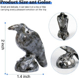 QLRSUXN Natural Black Obsidian Raven Figurines,2 Inch Healing Crystal Animal Statues,Lucky Guardian Pocket Crow Figurines as Women’s Gifts,Raven Statues for Office Home Decor and Ornament. - Homesidy.com