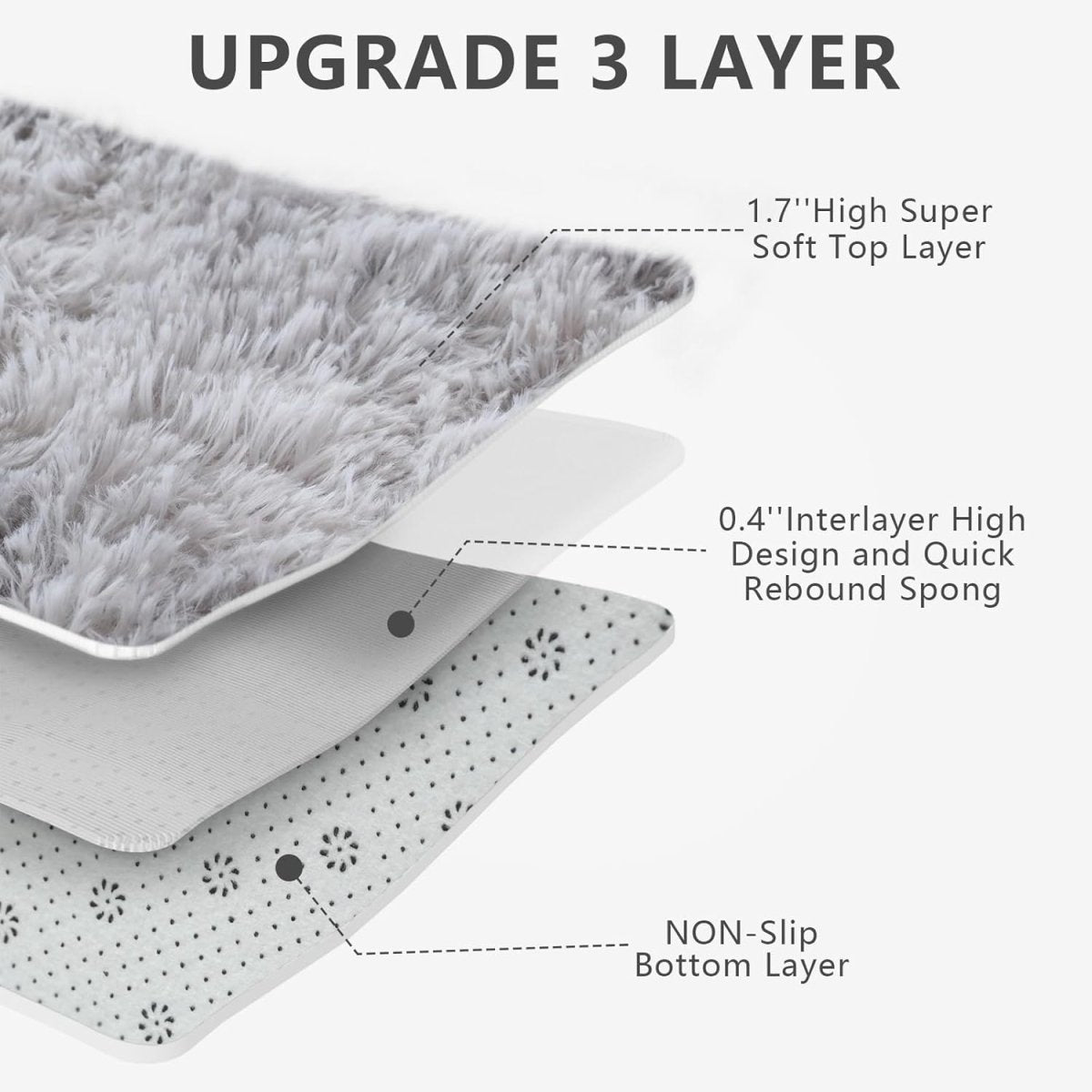 Shag Area Rugs for Bedroom Living Room,4X6 Ultra Soft Fluffy Area Rugs for Dorm, Indoor Carpet Nursery Rugs for Kids Girls Room Home Decor,Pink - Homesidy.com