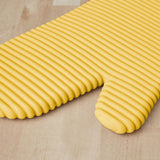 KITCHENAID Ribbed Soft Silicone Oven Mitt 2 - Pack Set, 7.5&34;x13&34;, Milkshake - Homesidy.com