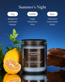 M&amp;SENSE Eucalyptus &amp; Mint Soy Candles for Home Scented, 11.6oz 70 Hour Burn Aromatherapy Candle Gift for Stress Relief, Meditation, Yoga, Relaxing SPA, Reusable Jar for Men and Women - Homesidy.com