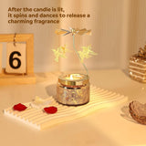 Christmas Gifts for Women, Unique Birthday Gifts for Women, Lavender Butterfly Rotating Scented Candles for Home Fragrance, Mom Birthday Gift from Daughter Son, Xmas Candle Gift for Sister Grandma - Homesidy.com