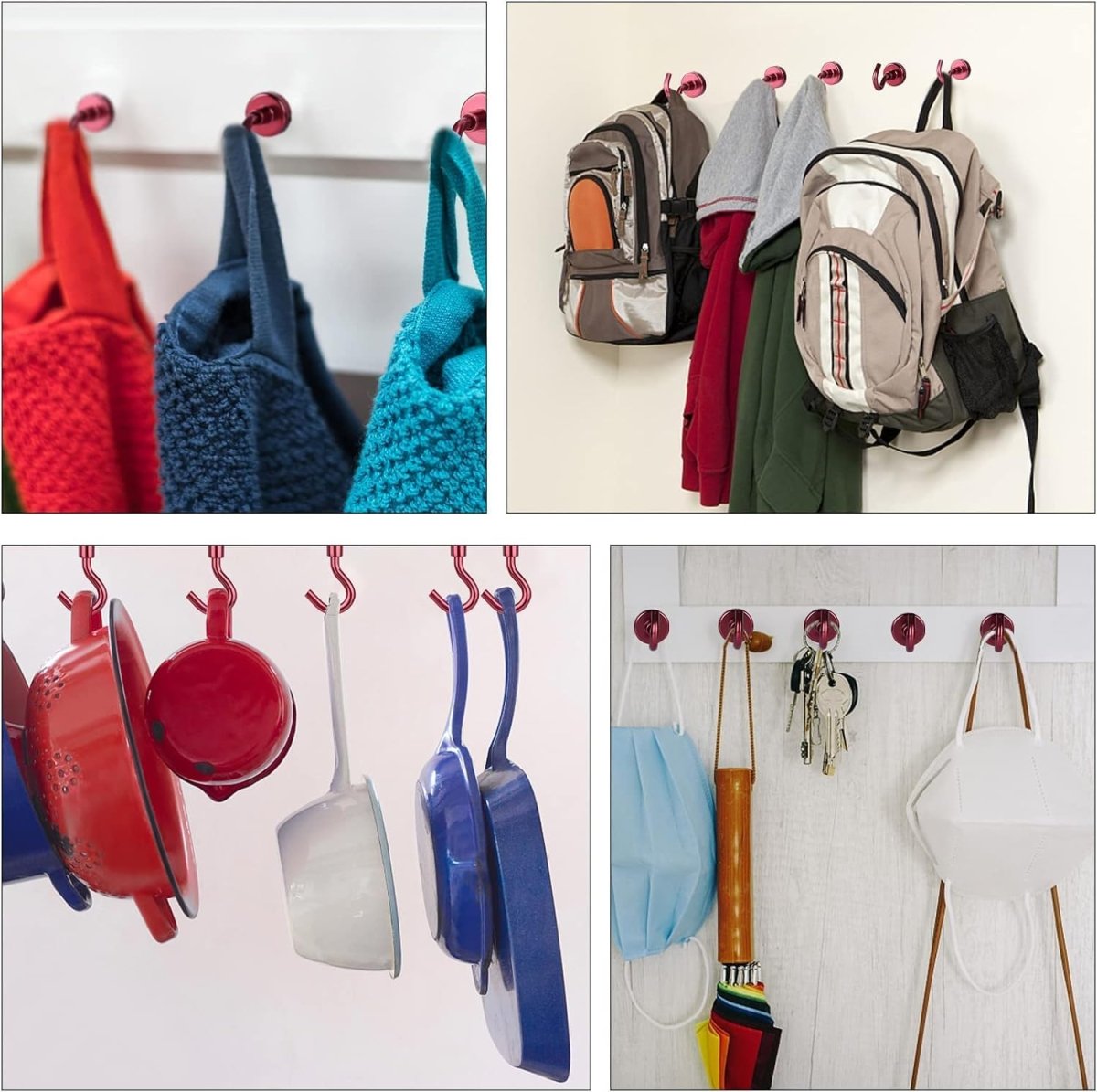 DIYMAG Magnetic Hooks, 30lbs Magnet Hook 2025 Cruise Cabin Ship Essentials Heavy Duty Strong Magnets Refrigerator Fridge Hanging for Classroom Beach Vacation Kitchen Grills Home 20 Pack (Silver) - Homesidy.com
