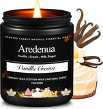 Christmas Candles - Christmas Spice Candle | 7 oz Soy Candles with Warm Cinnamon, Clove &amp; Nutmeg Aroma | Holiday Scented Candle, Cozy Winter Candle Gift for Men &amp; Women - Homesidy.com