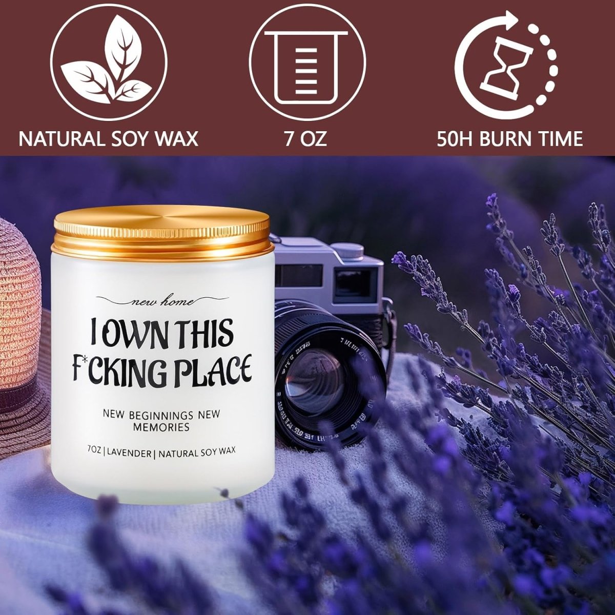 Niviy Gifts for Women, Christmas Scented Candle Stocking Stuffers, Valentines Galentines Day Gifts, Funny Candle for Women, Sister Christmas Gift for Sisters, Friend Cute Birthday Anniversary 7oz - Homesidy.com