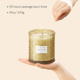 LA JOLIE MUSE Sahara Amber Candle – Bergamot, Clove &amp; Amber | 12 oz Large 2 - Wick Soy Wax Candle | 60 Hours Clean Burn | Gift - Ready for Hosts &amp; Gatherings | Elegant Home Décor - Homesidy.com
