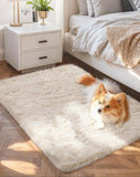 Ophanie Area Rugs for Living Room Bedroom, Upgrade Non - Slip Fluffy Soft Grey Shag Carpet, Indoor Floor Gray 4x6 Fuzzy Shaggy Living Room Plush Rug for Kids Home Dorm Decor Aesthetic - Homesidy.com