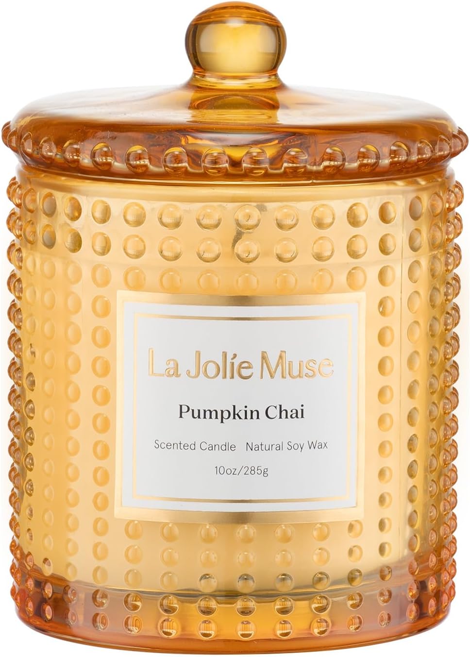 LA JOLIE MUSE Christmas Candle | Ruby Berry Bliss | Mandarin Cranberry &amp; Plum | 10 oz Festive Candle | 55 Hours Clean Burn | Gift for Women &amp; Family - Homesidy.com