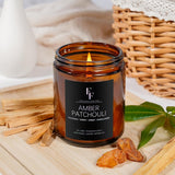 Eucalyptus &amp; Sage Scented Candles,Candles for Home Scented Aromatherapy Candles,Soy Wax Candle Gift for Women Men Amber Jar Candle, 7oz - Homesidy.com
