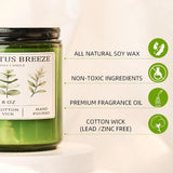 Eucalyptus &amp; Mint Candles for Home Scented, 20 Hours Burn Soy Candle Gift for Women Stress Relief, Meditation, Yoga, Relaxing, Natural Soy Wax for Men and Women, 4oz - Homesidy.com