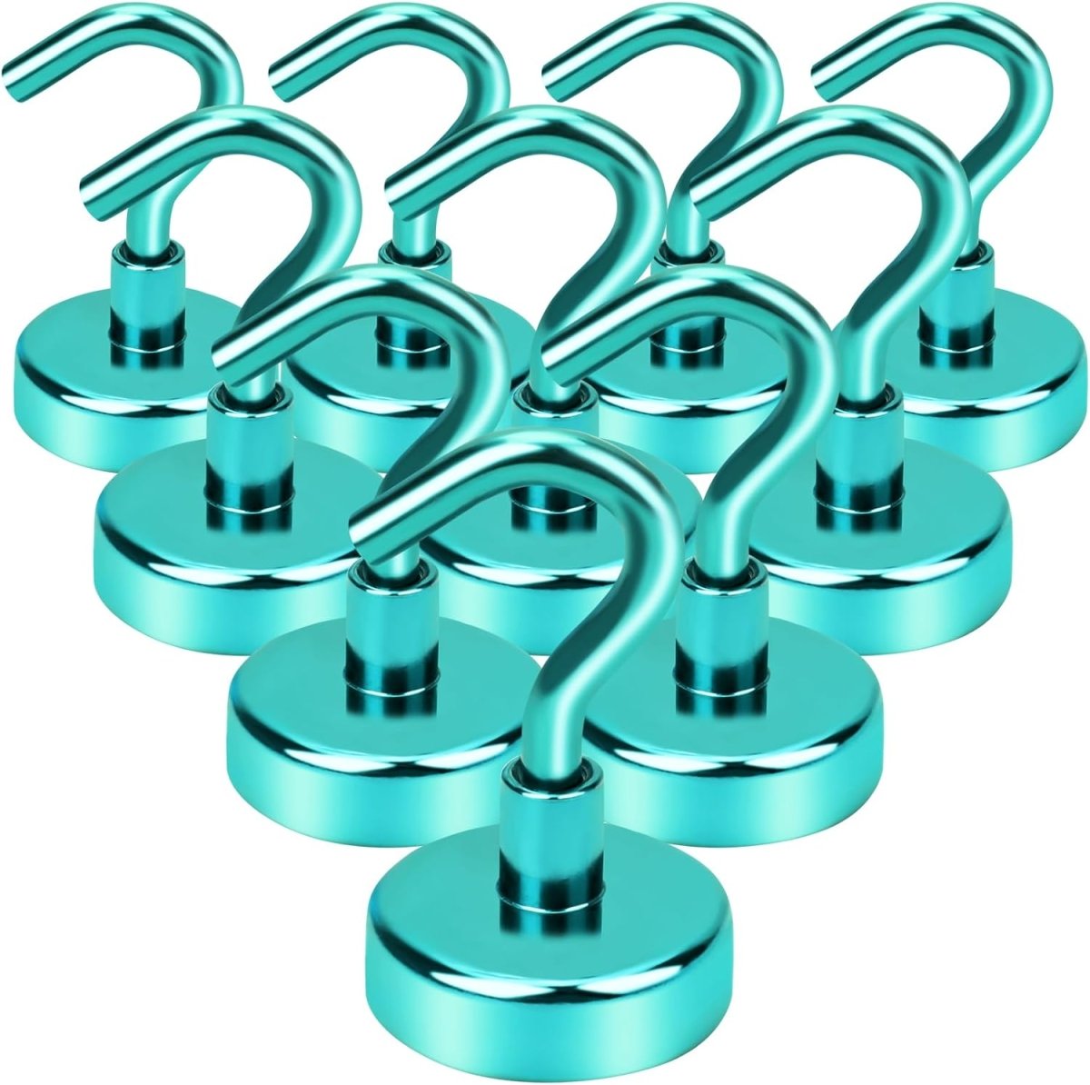 DIYMAG Magnetic Hooks, 30lbs Magnet Hook 2025 Cruise Cabin Ship Essentials Heavy Duty Strong Magnets Refrigerator Fridge Hanging for Classroom Beach Vacation Kitchen Grills Home 20 Pack (Silver) - Homesidy.com