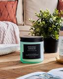 M&amp;SENSE Eucalyptus &amp; Mint Soy Candles for Home Scented, 11.6oz 70 Hour Burn Aromatherapy Candle Gift for Stress Relief, Meditation, Yoga, Relaxing SPA, Reusable Jar for Men and Women - Homesidy.com