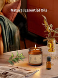 Candles for Home Scented, 16oz Large Soy Wax Lavender Scented Candle, 100 Hour Burn Time, Aromatherapy Candle, Ideal for Christmas, Anniversary, Birthday Gift - Homesidy.com