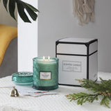 Frosted Cranberry Luxury Scented Candles - 19oz, 88hr Burn Time, Perfect Christmas Gifts for Women - Homesidy.com
