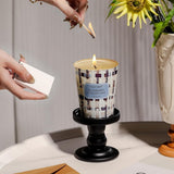 HomeLights Scented Candles for Women &amp; Men, 18oz Candle Jars Aromatherapy 4 - Wick Candle, Ideal for Rustic Modern Home Decor and Gifts, Blueberry Cheesecake - Homesidy.com