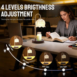 GEEZO Fragrance Candle Warmer Lamp，Electric Candle Warmer with Timer &amp; Dimmer，Mom Christmas Birthday Gifts for Women, House Warming Gifts New Home Bedroom Decor - Homesidy.com