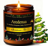 Christmas Candles - Christmas Spice Candle | 7 oz Soy Candles with Warm Cinnamon, Clove &amp; Nutmeg Aroma | Holiday Scented Candle, Cozy Winter Candle Gift for Men &amp; Women - Homesidy.com