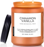 M&amp;SENSE Ode to Winter Soy Candles Strong Scented, 2 Wick Jar Candle 19.4oz 110 Hour Long Lasting, Lavender Sandalwood Organic Natural Aromatherapy Candle Gifts Bedroom Bathroom Home Decor - Homesidy.com