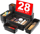 A - LuGei 【Military Grade Drawer Organizer, 【𝟱𝗦𝗶𝘇𝗲】 Makeup organizer, 【Holds 177 Items】 Bathroom Organizers and Storage, Organization and Storage, Desk Drawer Organizer for Bathroom Vanity - Homesidy.com