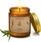 Candles for Home Scented, 16oz Large Soy Wax Lavender Scented Candle, 100 Hour Burn Time, Aromatherapy Candle, Ideal for Christmas, Anniversary, Birthday Gift - Homesidy.com