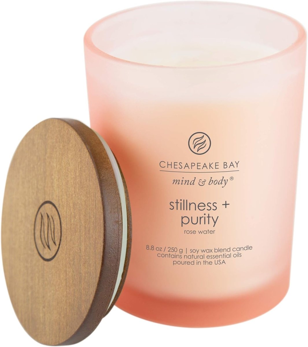 Chesapeake Bay Candle Mind &amp; Body 3 - Wick Coffee Table Jar Candle, Nourish Renew (Coconut &amp; Sandalwood) - Homesidy.com