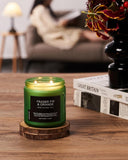 M&amp;SENSE Ode to Winter Soy Candles Strong Scented, 2 Wick Jar Candle 19.4oz 110 Hour Long Lasting, Lavender Sandalwood Organic Natural Aromatherapy Candle Gifts Bedroom Bathroom Home Decor - Homesidy.com