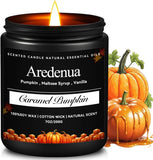 Christmas Candles - Christmas Spice Candle | 7 oz Soy Candles with Warm Cinnamon, Clove &amp; Nutmeg Aroma | Holiday Scented Candle, Cozy Winter Candle Gift for Men &amp; Women - Homesidy.com