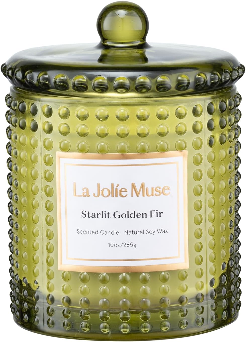 LA JOLIE MUSE Christmas Candle | Ruby Berry Bliss | Mandarin Cranberry &amp; Plum | 10 oz Festive Candle | 55 Hours Clean Burn | Gift for Women &amp; Family - Homesidy.com