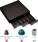 Amazon Basics Coffee Pod Storage Drawer for K - Cup Pods, 36 Pod Capacity, Black - Homesidy.com