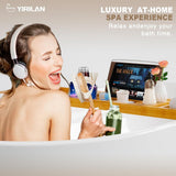 Premium Bathtub Tray Caddy, Expandable Bath Tray, Unique House Warming Gifts, New Home, Anniversary and Wedding Gifts for Couple, Bridal Shower Gift for Women - Homesidy.com