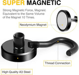 DIYMAG Magnetic Hooks, 30lbs Magnet Hook 2025 Cruise Cabin Ship Essentials Heavy Duty Strong Magnets Refrigerator Fridge Hanging for Classroom Beach Vacation Kitchen Grills Home 20 Pack (Silver) - Homesidy.com