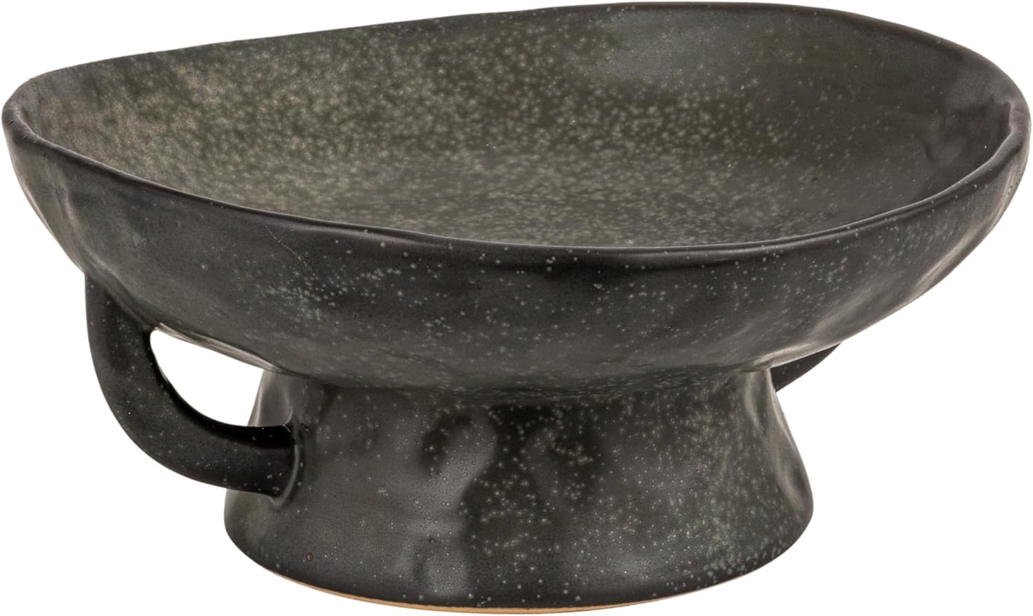 Creative Co - Op Stoneware Bowl w Reactive Glaze, White - Homesidy.com
